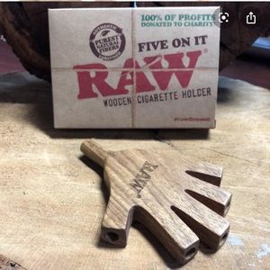 Sol on Merc Raw Wooden Cigarette Holder